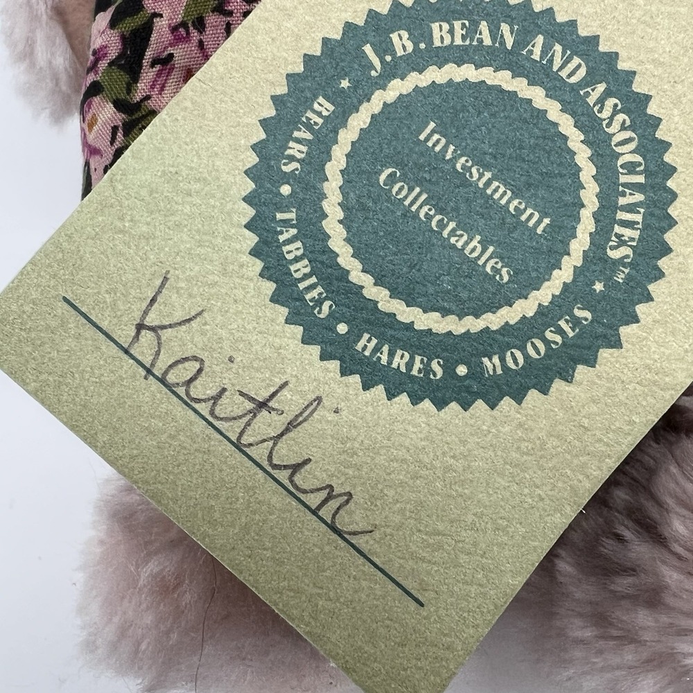 Vintage Boyds Bears Collectible Plush Pig Kaitlin 9" - Picture 4 of 5